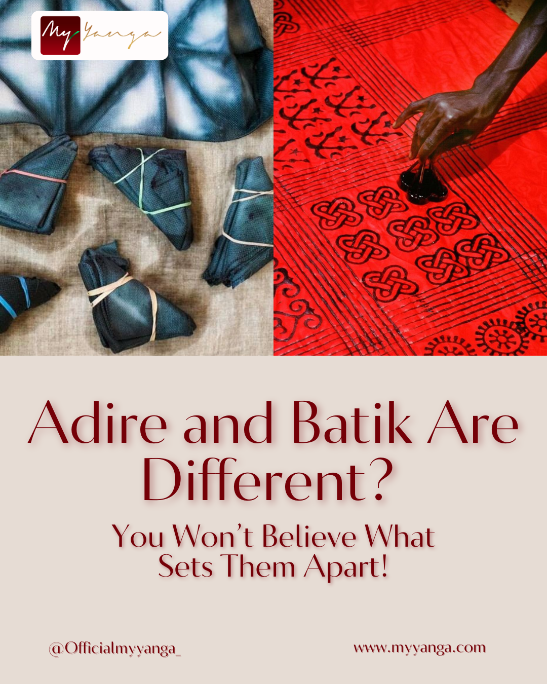 Adire and Batik Are Different? You Won’t Believe What Sets Them Apart!