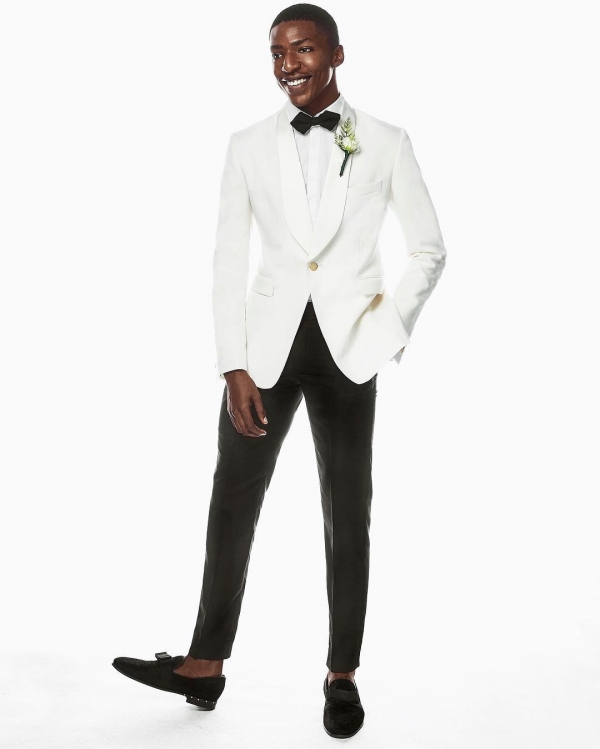 The tailored Ivory Tuxedo