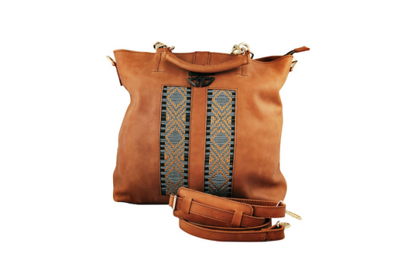 TOBIYA TOTE | VINTAGE BROWN LEATHER | LARGE